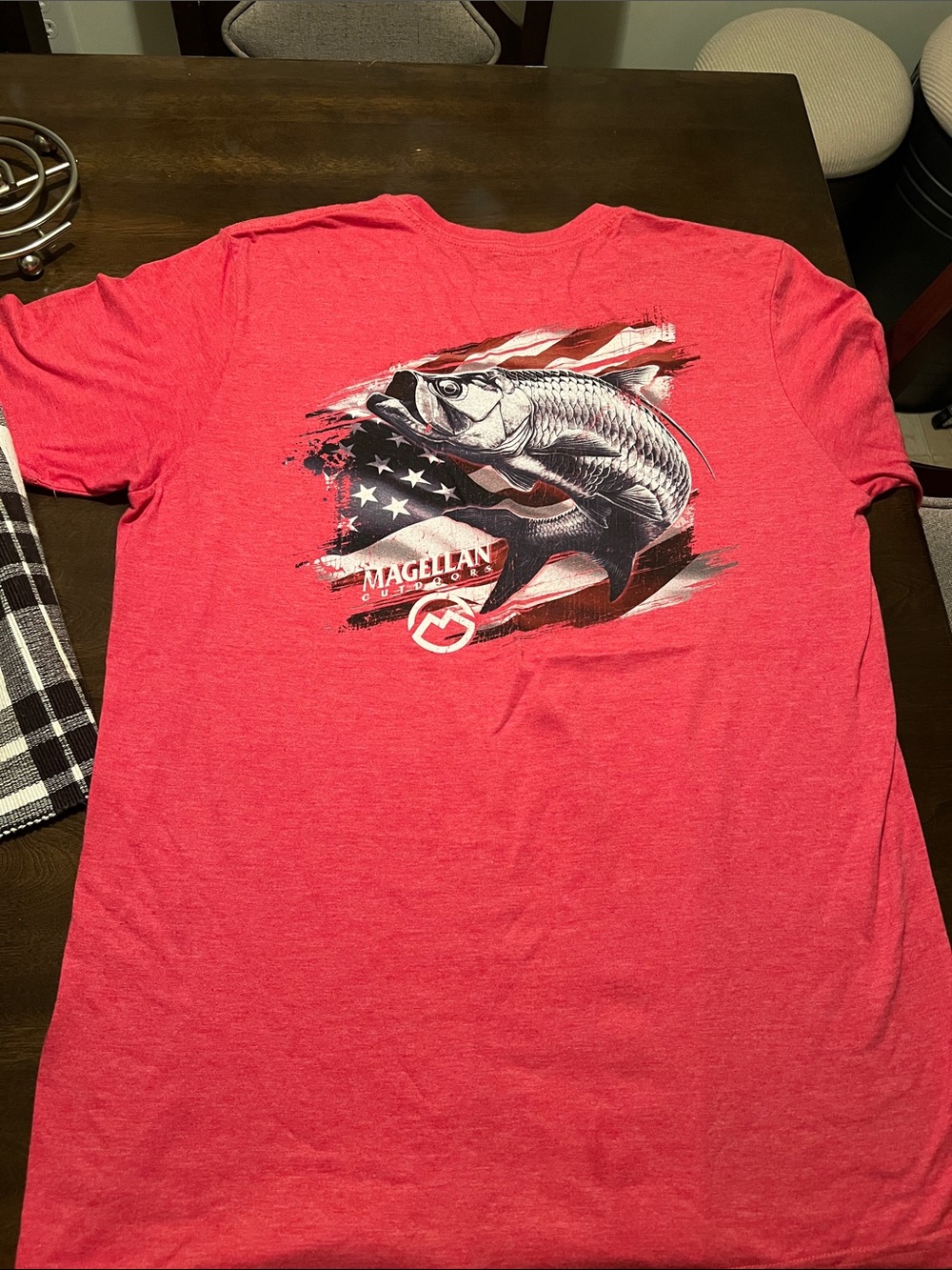 Magellan Outdoors Red Logo Tee